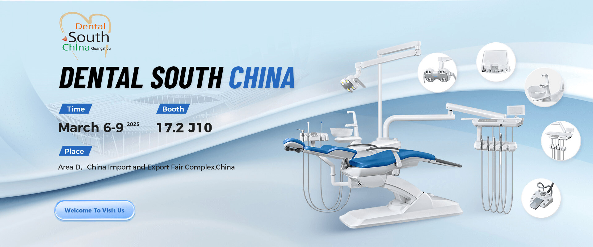 ANYE представит себя на выставке Dental South China 2025